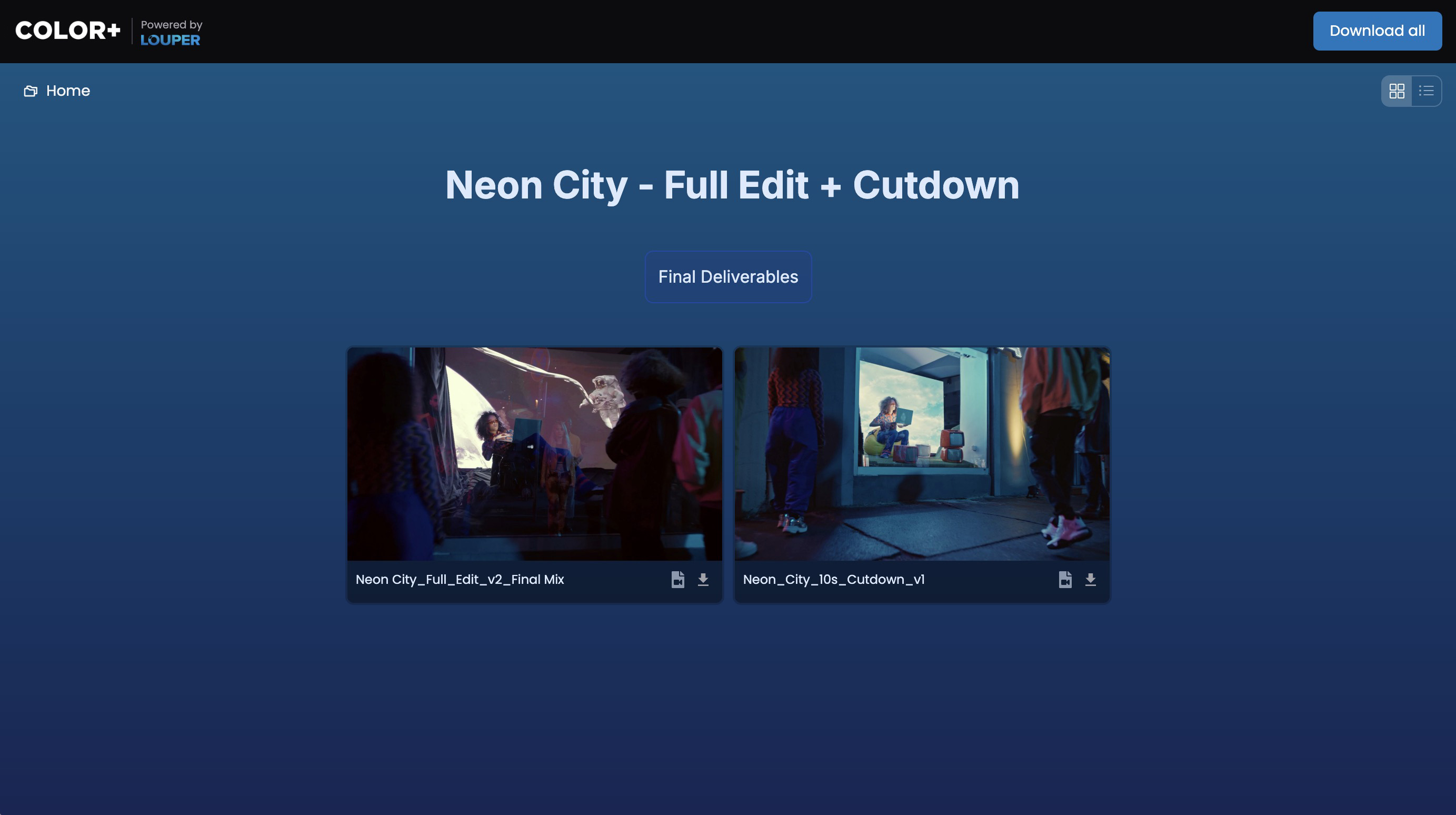 Custom branding in review links