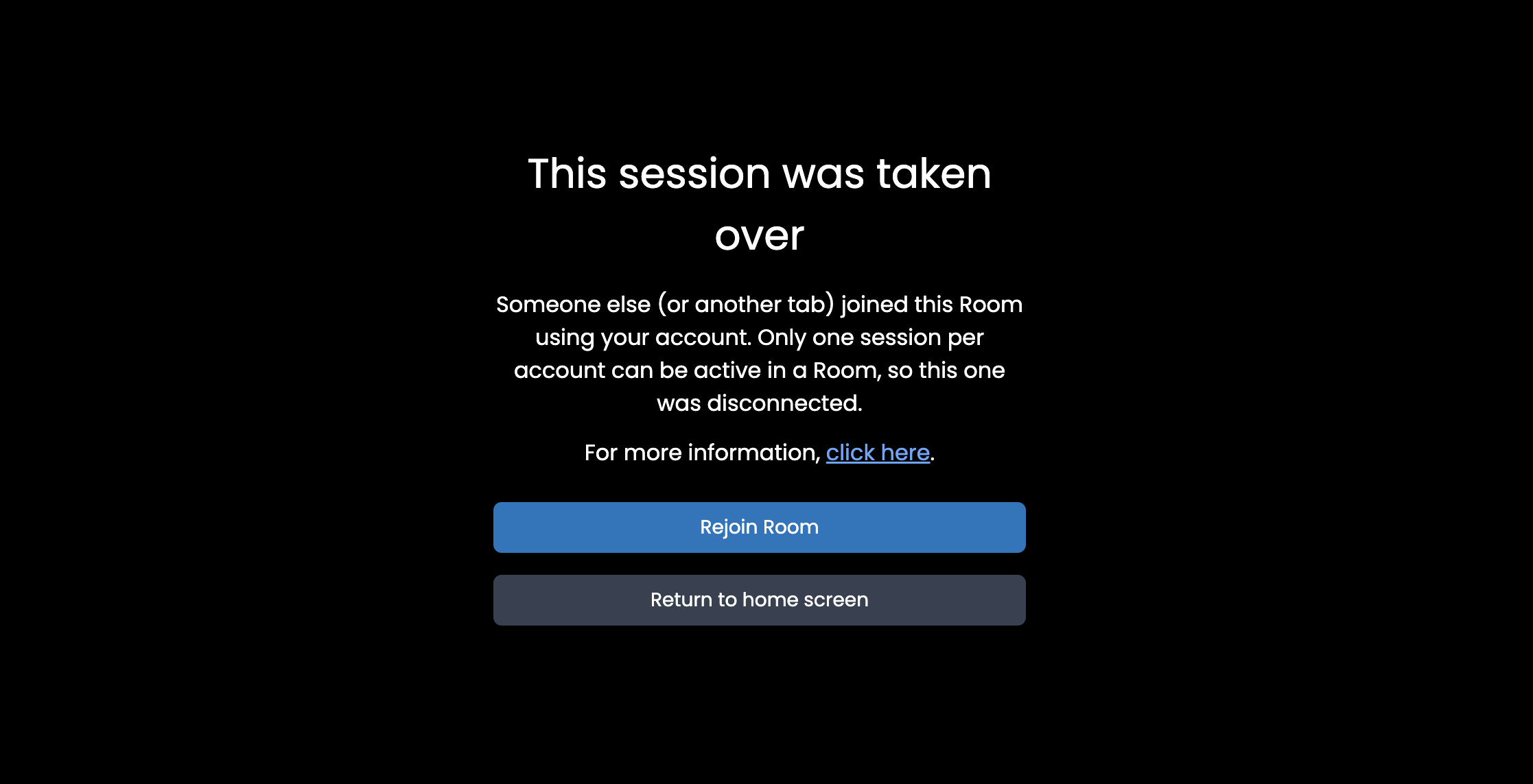 In Room Notification